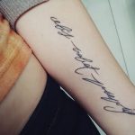фото тату Надписи 16.12.2018 №071 - Photo tattoo Lettering - tatufoto.com