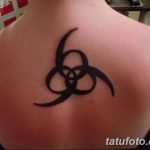 фото тату Число дьявола 666 16.12.2018 №002 - tattoo number devil 666 - tatufoto.com