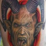 фото тату Число дьявола 666 16.12.2018 №023 - tattoo number devil 666 - tatufoto.com