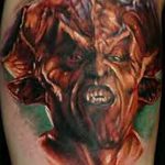 фото тату Число дьявола 666 16.12.2018 №029 - tattoo number devil 666 - tatufoto.com