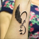 фото тату бесконечность 16.12.2018 №031 - photo tattoo infinity - tatufoto.com