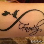 фото тату бесконечность 16.12.2018 №095 - photo tattoo infinity - tatufoto.com