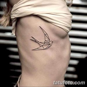 фото тату ласточка для девушки 24.12.2018 №201 - tattoo swallow for a girl - tatufoto.com