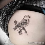 фото тату ласточка для девушки 24.12.2018 №268 - tattoo swallow for a girl - tatufoto.com