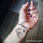 фото тату ласточка для девушки 24.12.2018 №282 - tattoo swallow for a girl - tatufoto.com