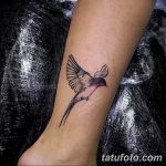 фото тату ласточка для девушки 24.12.2018 №287 - tattoo swallow for a girl - tatufoto.com
