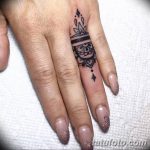 фото тату на пальцах 16.12.2018 №006 - photo tattoo on fingers - tatufoto.com