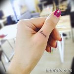 фото тату на пальцах 16.12.2018 №016 - photo tattoo on fingers - tatufoto.com
