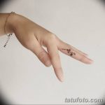 фото тату на пальцах 16.12.2018 №019 - photo tattoo on fingers - tatufoto.com