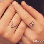 фото тату на пальцах 16.12.2018 №024 - photo tattoo on fingers - tatufoto.com