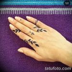 фото тату на пальцах 16.12.2018 №030 - photo tattoo on fingers - tatufoto.com