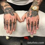 фото тату на пальцах 16.12.2018 №040 - photo tattoo on fingers - tatufoto.com