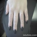 фото тату на пальцах 16.12.2018 №053 - photo tattoo on fingers - tatufoto.com