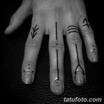 фото тату на пальцах 16.12.2018 №058 - photo tattoo on fingers - tatufoto.com