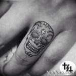 фото тату на пальцах 16.12.2018 №060 - photo tattoo on fingers - tatufoto.com