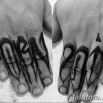 фото тату на пальцах 16.12.2018 №082 - photo tattoo on fingers - tatufoto.com