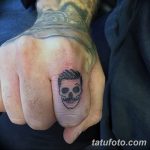 фото тату на пальцах 16.12.2018 №093 - photo tattoo on fingers - tatufoto.com