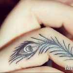 фото тату на пальцах 16.12.2018 №097 - photo tattoo on fingers - tatufoto.com