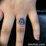 фото тату на пальцах 16.12.2018 №104 - photo tattoo on fingers - tatufoto.com