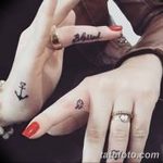 фото тату на пальцах 16.12.2018 №113 - photo tattoo on fingers - tatufoto.com