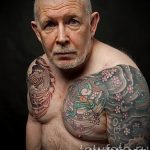 фото татуировки в старости 24.12.2018 №087 - photo tattoos in old age - tatufoto.com