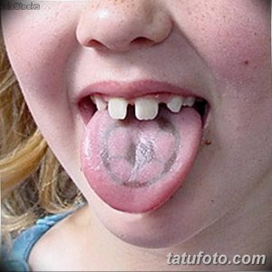 фото фото тату на языке 15.12.2018 №008 - tongue tattoo photo - tatufoto.com