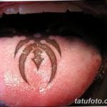 фото фото тату на языке 15.12.2018 №018 - tongue tattoo photo - tatufoto.com
