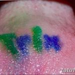 фото фото тату на языке 15.12.2018 №044 - tongue tattoo photo - tatufoto.com