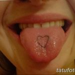 фото фото тату на языке 15.12.2018 №050 - tongue tattoo photo - tatufoto.com