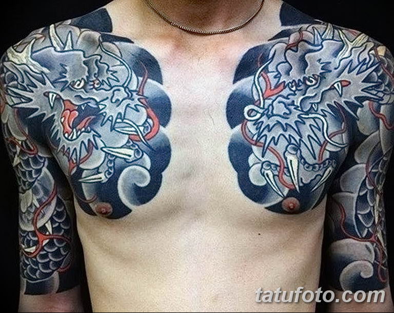 Фото тату в стиле Якудза 28.01.2019 № 012 - photo of yakuza tattoo - tatufo...
