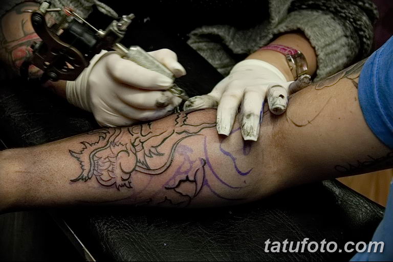 Тату узоры и ловец снов рукавами у мужчины - street tattoo № 07 - 24.06.2020 - t