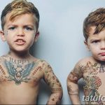 Фото подростковой татуировки 30.01.2019 №003 - teen tattoo photo - tatufoto.com