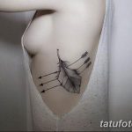 Фото пример рисунка женской тату 28.01.2019 №043 - photo of female tattoo - tatufoto.com