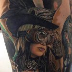 Фото пример рисунка женской тату 28.01.2019 №045 - photo of female tattoo - tatufoto.com