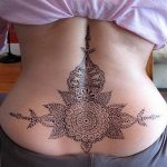 Фото пример рисунка женской тату 28.01.2019 №084 - photo of female tattoo - tatufoto.com