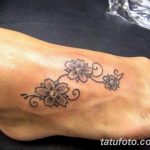 Фото пример рисунка женской тату 28.01.2019 №170 - photo of female tattoo - tatufoto.com
