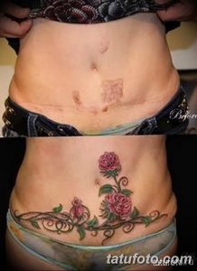 Фото пример рисунка женской тату 28.01.2019 №211 - photo of female tattoo - tatufoto.com