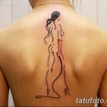 Фото пример рисунка женской тату 28.01.2019 №225 - photo of female tattoo - tatufoto.com