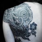Фото пример рисунка женской тату 28.01.2019 №282 - photo of female tattoo - tatufoto.com