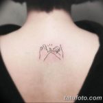 Фото пример рисунка женской тату 28.01.2019 №308 - photo of female tattoo - tatufoto.com