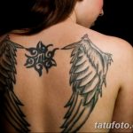 Фото пример рисунка женской тату 28.01.2019 №312 - photo of female tattoo - tatufoto.com