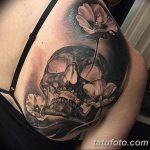 Фото пример рисунка женской тату 28.01.2019 №315 - photo of female tattoo - tatufoto.com