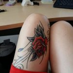 Фото пример рисунка женской тату 28.01.2019 №345 - photo of female tattoo - tatufoto.com
