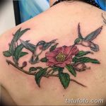 Фото пример рисунка женской тату 28.01.2019 №355 - photo of female tattoo - tatufoto.com