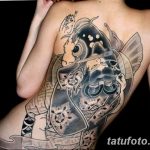 Фото пример рисунка женской тату 28.01.2019 №392 - photo of female tattoo - tatufoto.com
