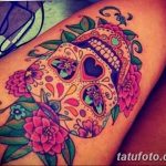 Фото пример рисунка женской тату 28.01.2019 №411 - photo of female tattoo - tatufoto.com