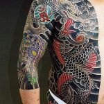 Фото тату в стиле Якудза 28.01.2019 №004 - photo of yakuza tattoo - tatufoto.com