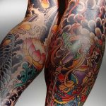 Фото тату в стиле Якудза 28.01.2019 №022 - photo of yakuza tattoo - tatufoto.com