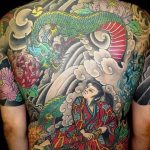 Фото тату в стиле Якудза 28.01.2019 №182 - photo of yakuza tattoo - tatufoto.com