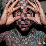 фото Мэтт Гоне тату в квадрат 04.01.2019 №019 - Matt Gone tattoo - tatufoto.com